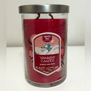 NWT Yankee Candle Santa on Skis